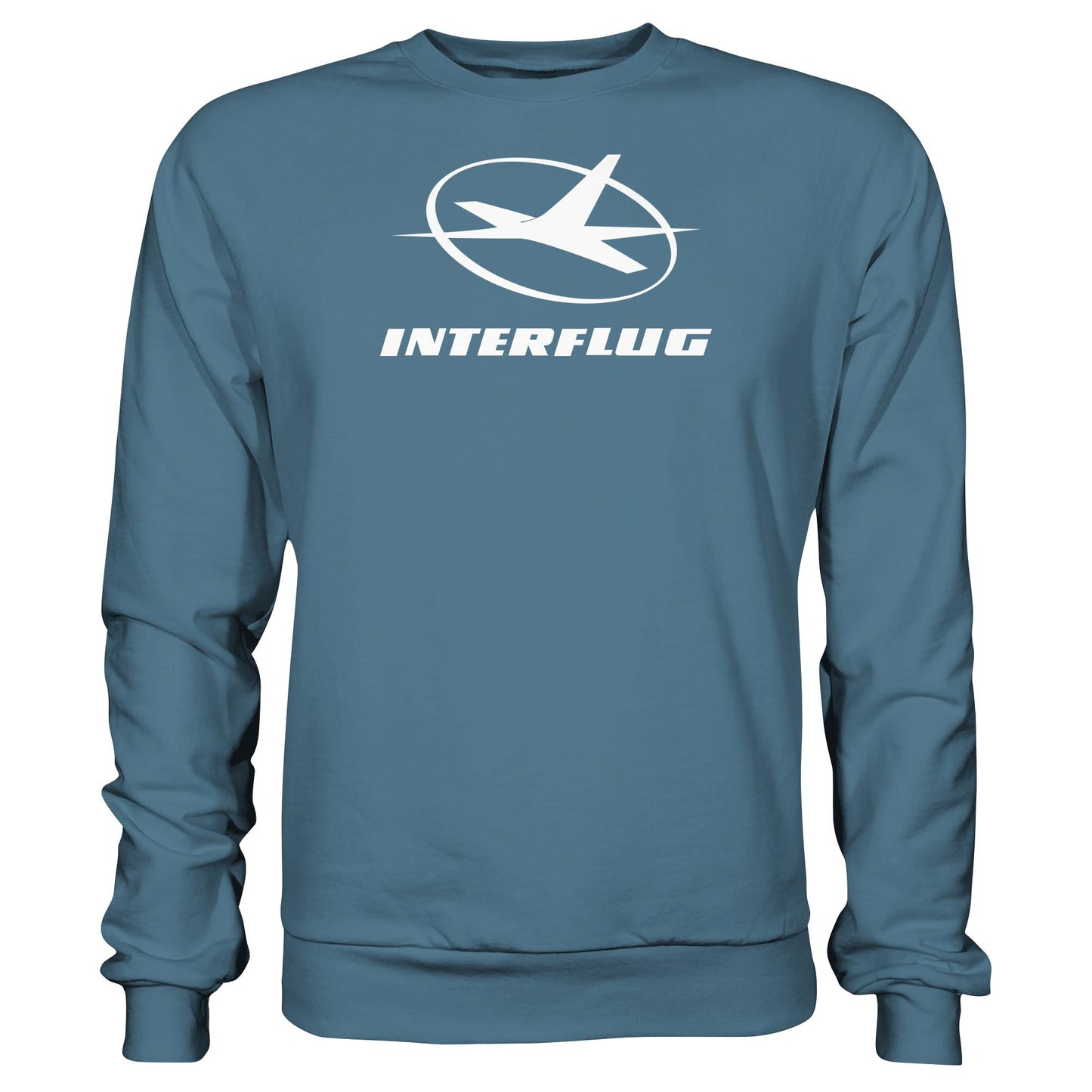 DDR Ostalgie Pullover Unisex • INTERFLUG MONOCHROM