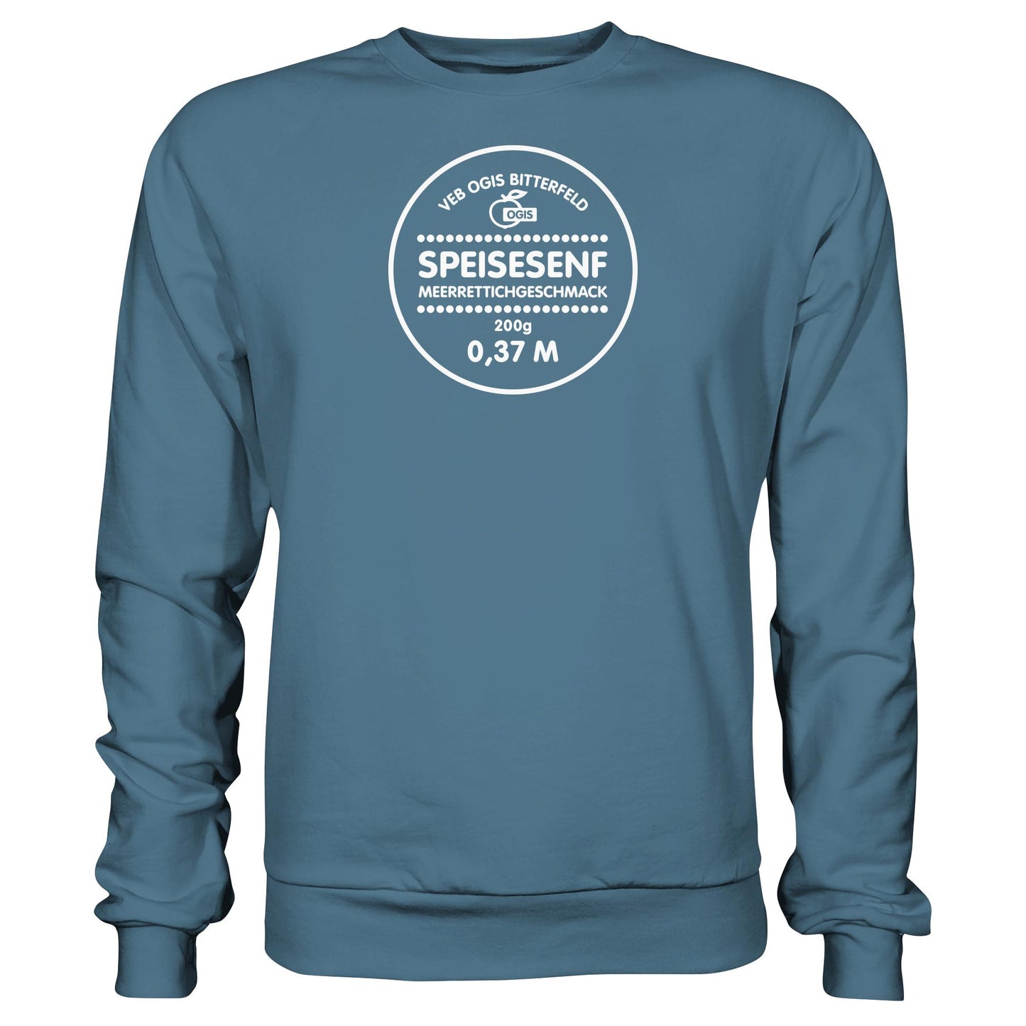 DDR Ostalgie Pullover Unisex • VEB OGIS BITTERFELD - SPEISESENF