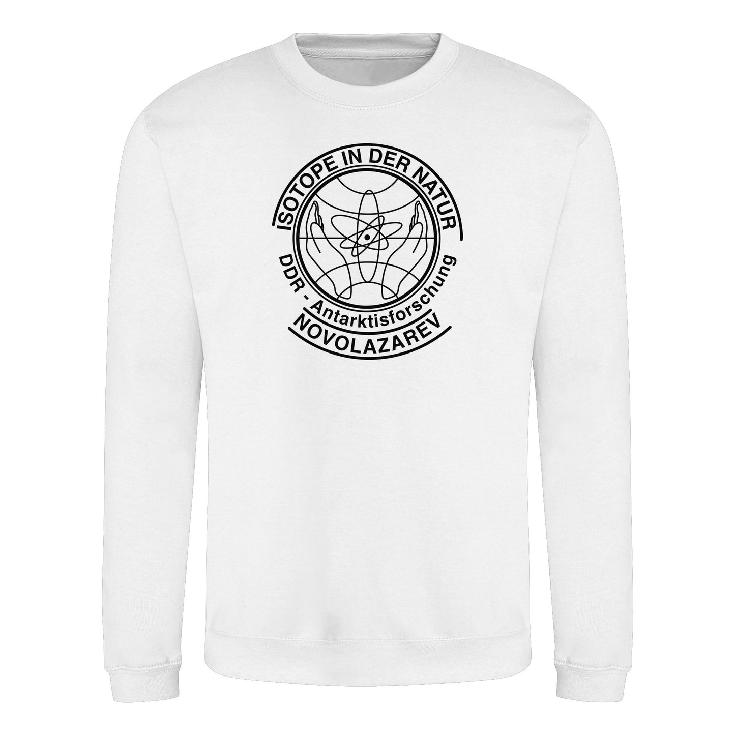 DDR Ostalgie Pullover Unisex • ISOTOPE IN DER NATUR, DDR-ANTARKTISFORSCHUNG