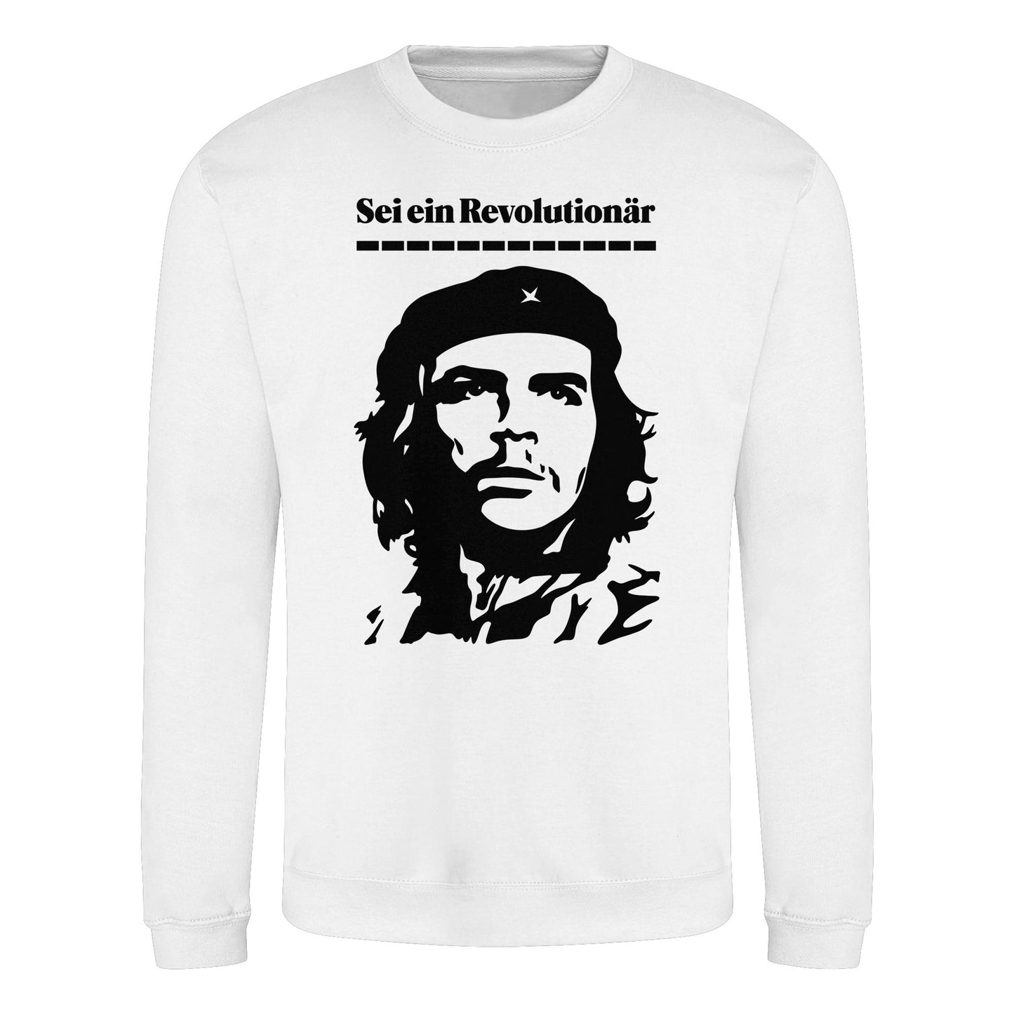 DDR Ostalgie Pullover Unisex • SEI EIN REVOLUTIONÄR - CHE GUEVARA (DDR ORIGINAL-PLAKAT)