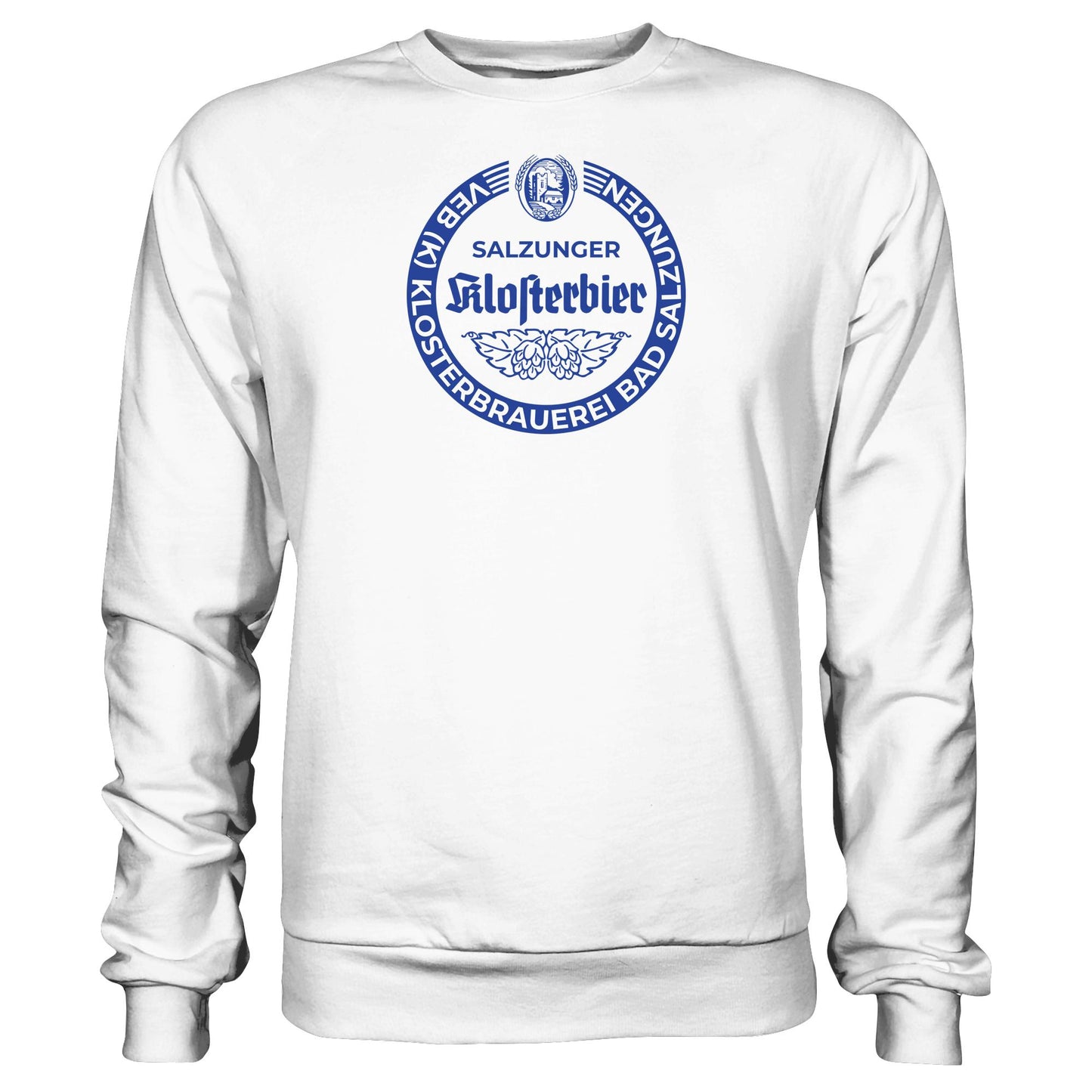 DDR Ostalgie Pullover Unisex • VEB KLOSTERBRAUEREI BIER BAD SALZUNGEN