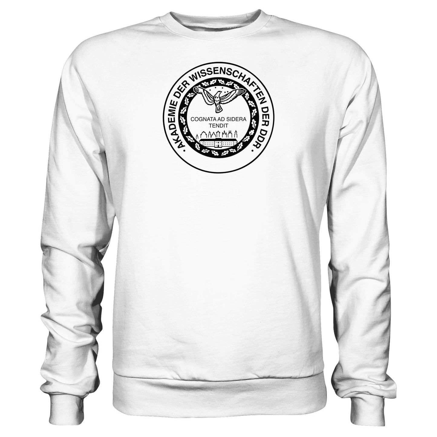DDR Ostalgie Pullover Unisex • AKADEMIE DER WISSENSCHAFTEN DER DDR