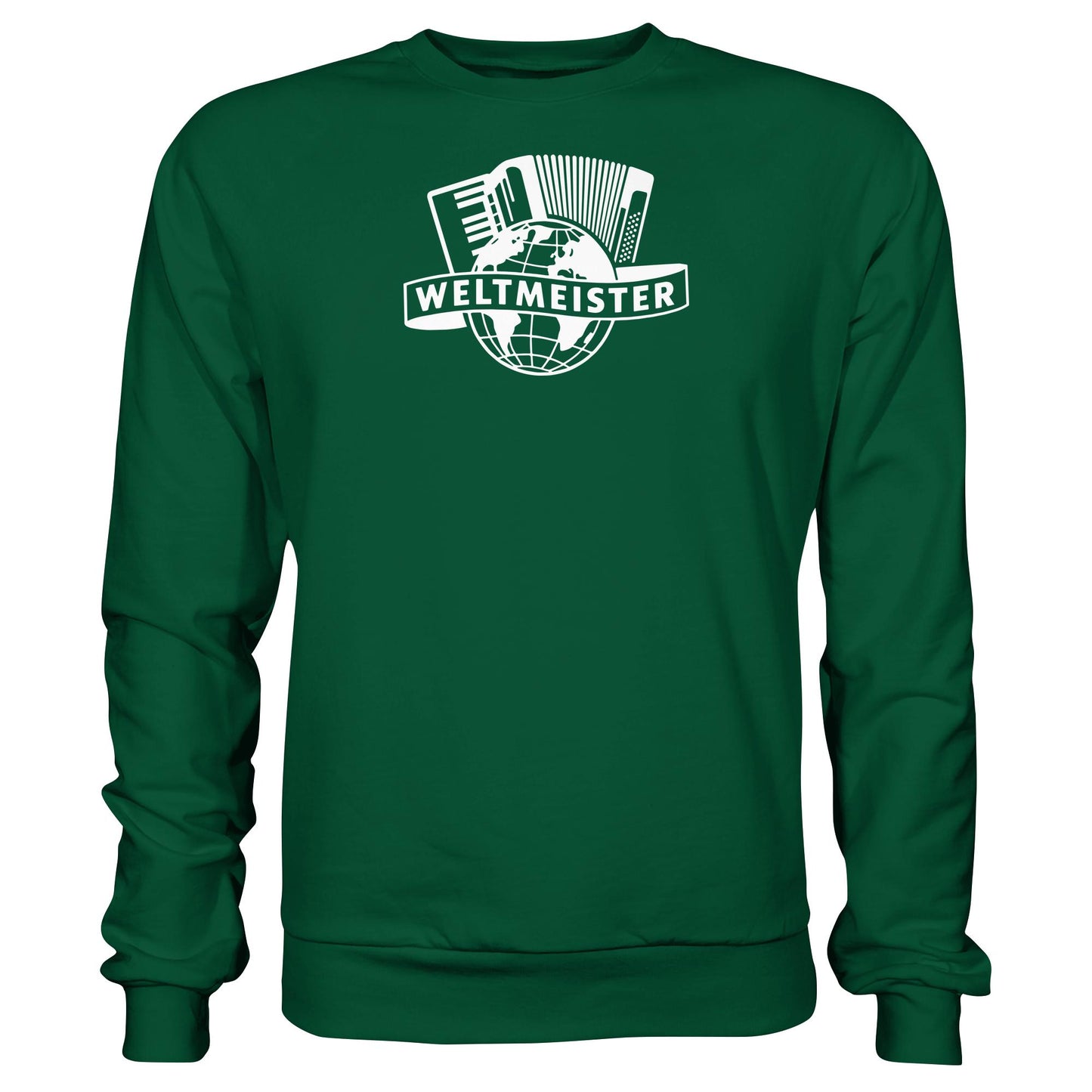 DDR Ostalgie Pullover Unisex • WELTMEISTER AKKORDEON KLINGENTHAL