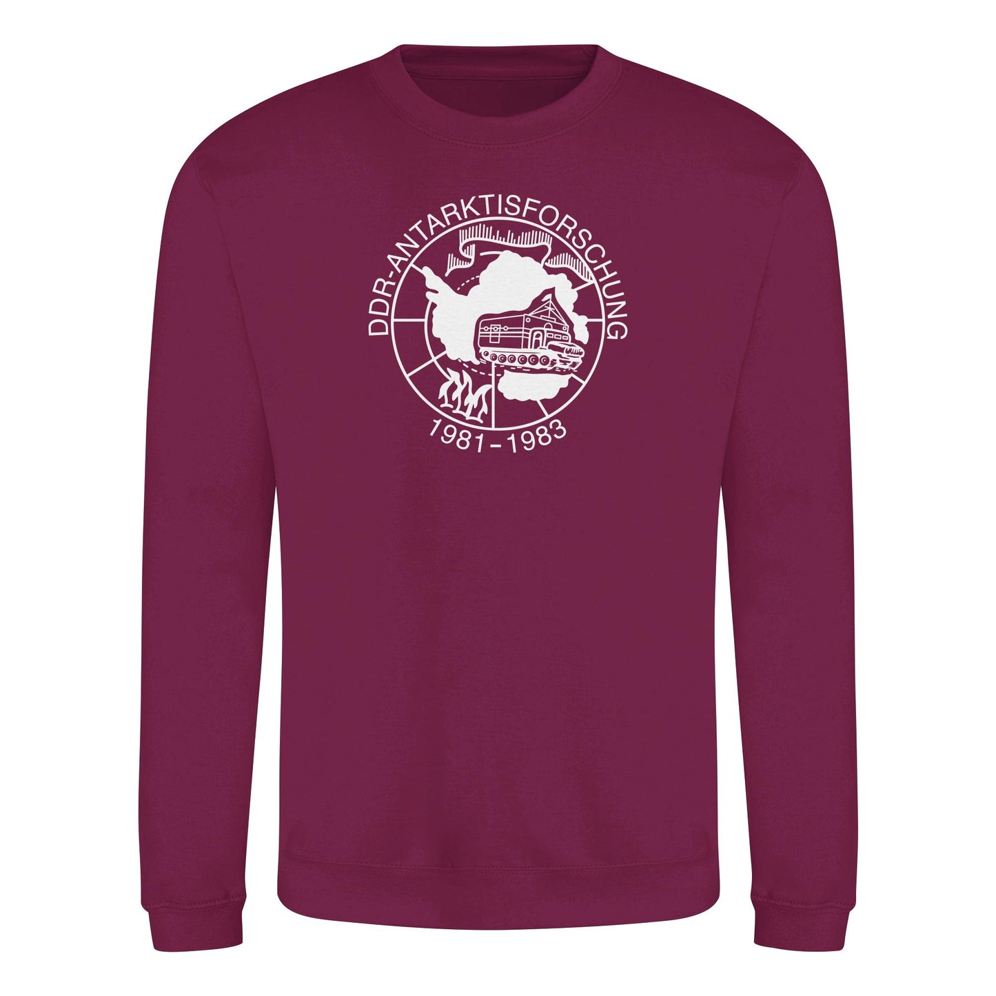 DDR Ostalgie Pullover Unisex • ANTARKTISFORSCHUNG DER DDR - 1981-1983
