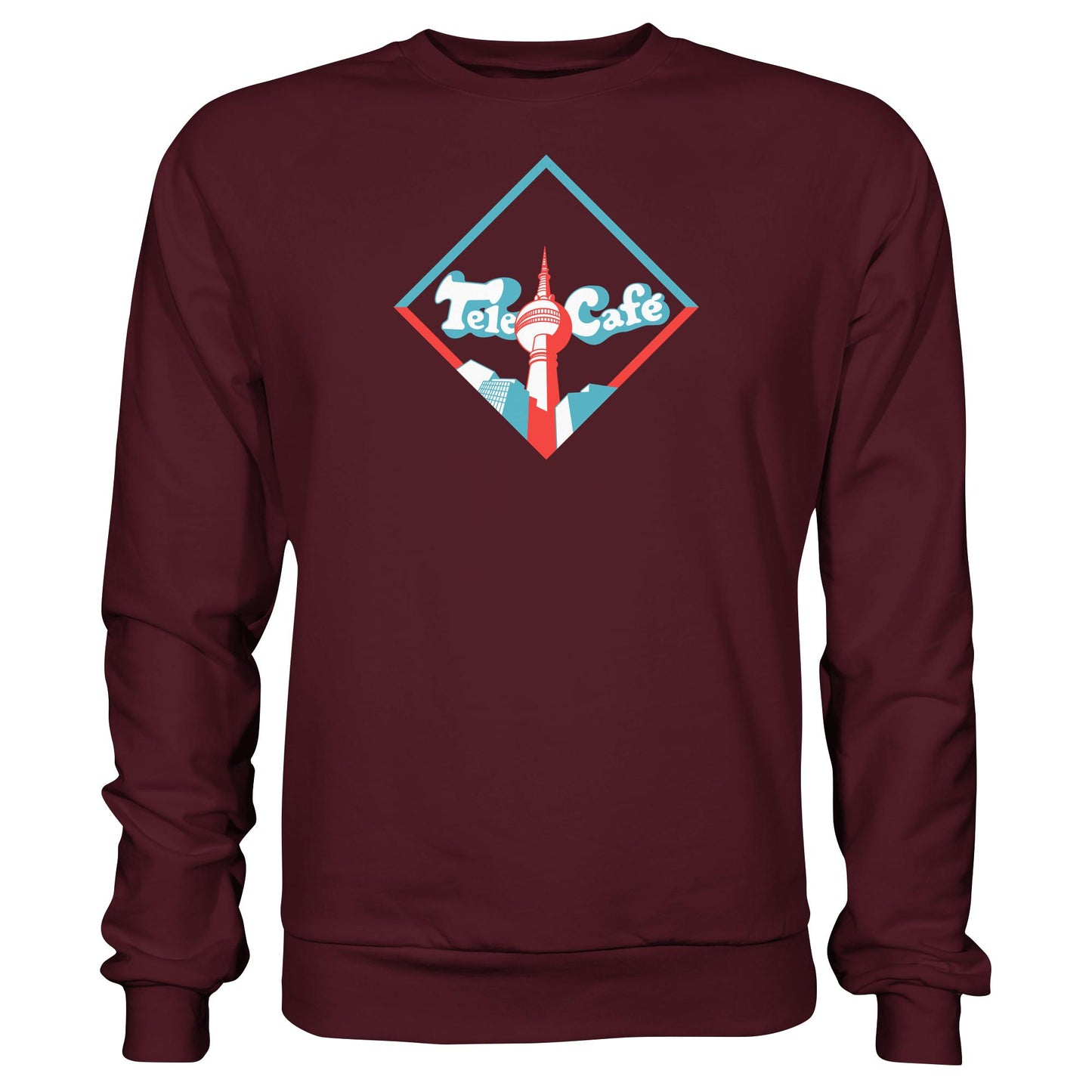 DDR Ostalgie Pullover Unisex • TELE CAFÉ IM FERNSEHTURM BERLIN