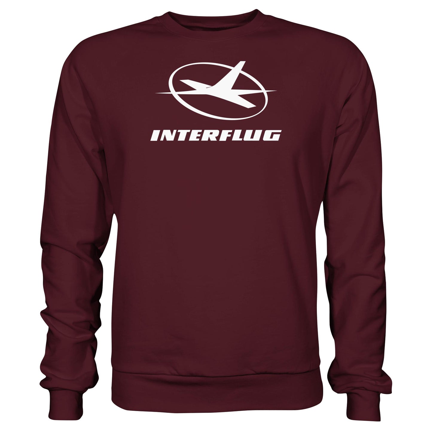 DDR Ostalgie Pullover Unisex • INTERFLUG MONOCHROM