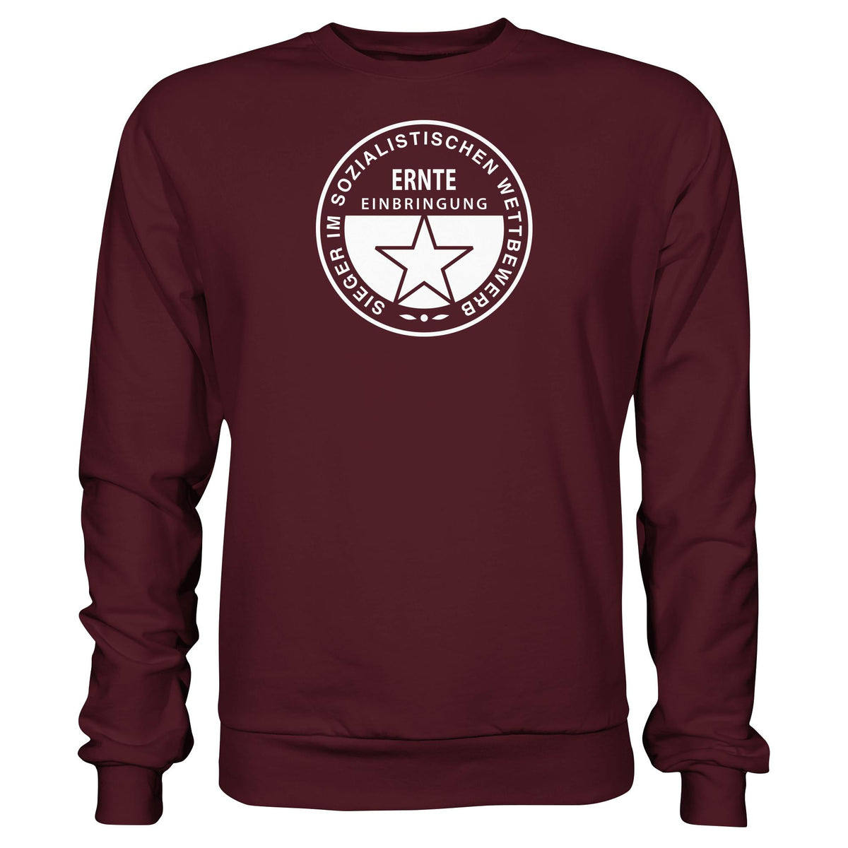 DDR Ostalgie Pullover Unisex • ERNTE-EINBRINGUNG - SIEGER (ORIGINAL-MEDAILLE)