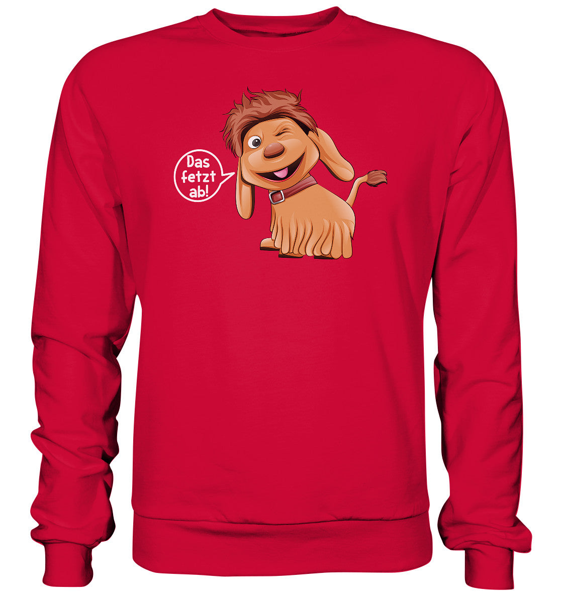 DDR Ostalgie Pullover Unisex • UNSER SANDMÄNNCHEN - MOPPI - DAS FETZT AB!