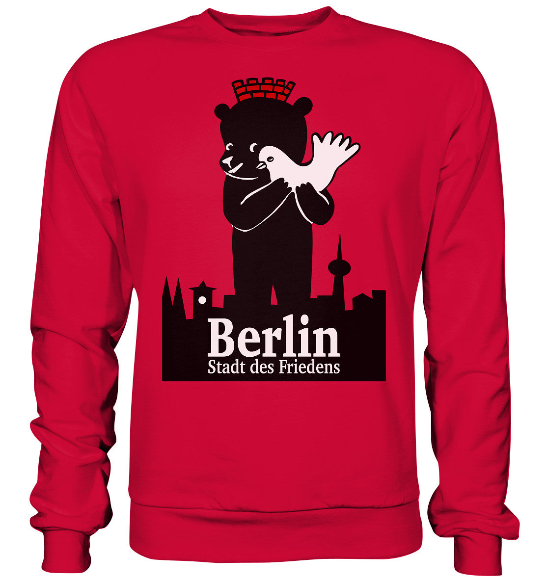 DDR Ostalgie Pullover Unisex • BERLIN - STADT DES FRIEDENS - PLAKAT 1984