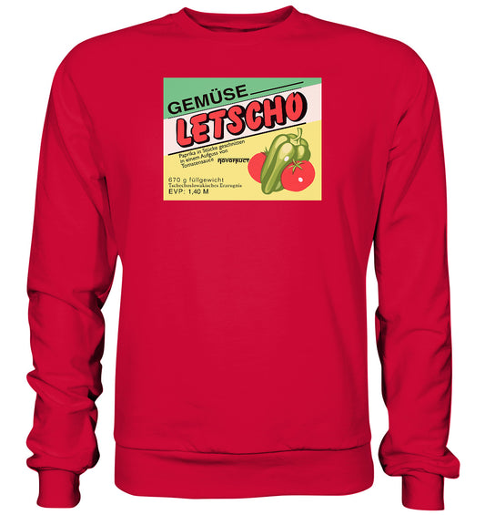 DDR Ostalgie Pullover Unisex • DDR - GEMÜSELETSCHO