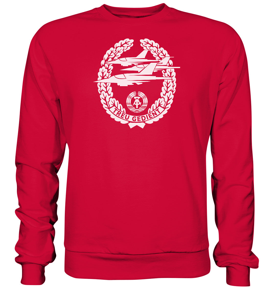 DDR Ostalgie Pullover Unisex • NVA-ORDEN - TREU GEDIENT - LUFTSTREITKRÄFTE