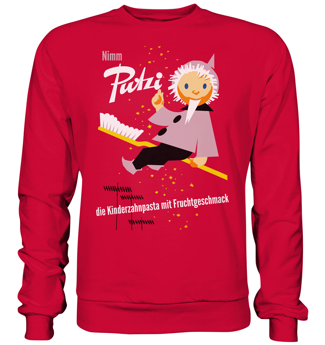 DDR Ostalgie Pullover Unisex • PUTZI KINDERZAHNPASTA
