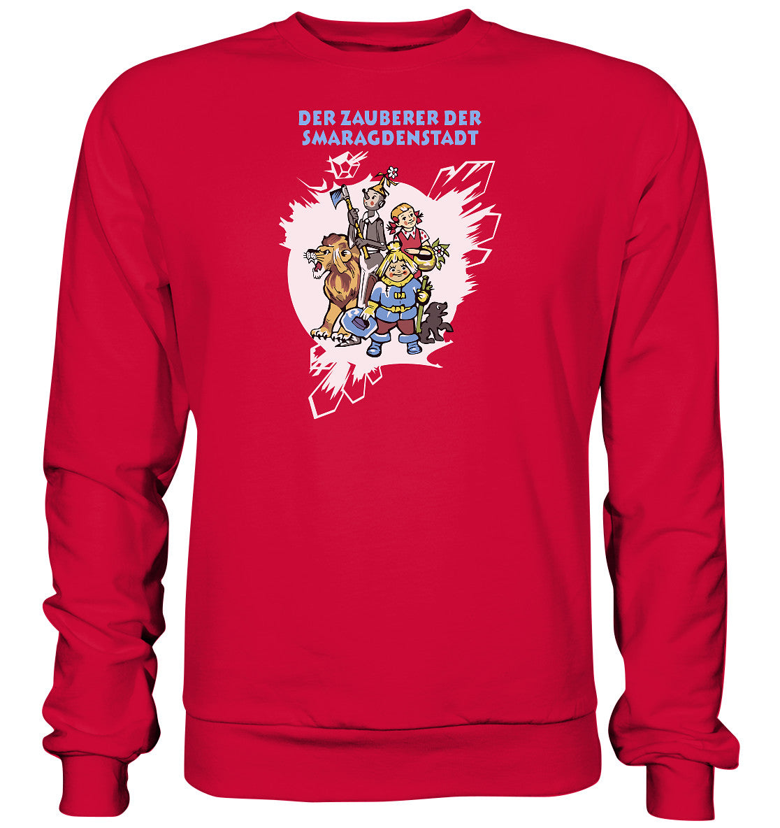 DDR Ostalgie Pullover Unisex • WOLKOW - DER ZAUBERER DER SMARAGDENSTADT