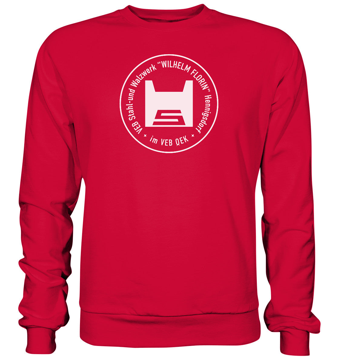 DDR Ostalgie Pullover Unisex • VEB STAHL- UND WALZWERK HENNIGSDORF
