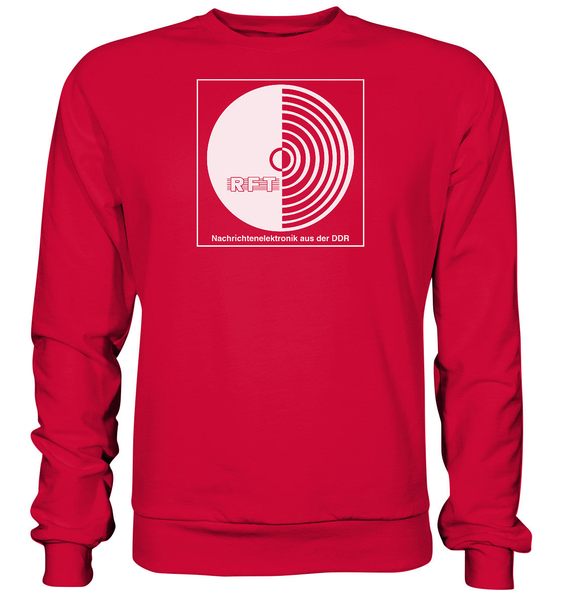 DDR Ostalgie Pullover Unisex • RFT NACHRICHTENELEKTRONIK AUS DER DDR