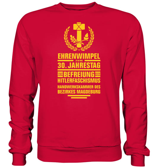 DDR Ostalgie Pullover Unisex • EHRENWIMPEL HANDWERKSKAMMER MAGDEBURG
