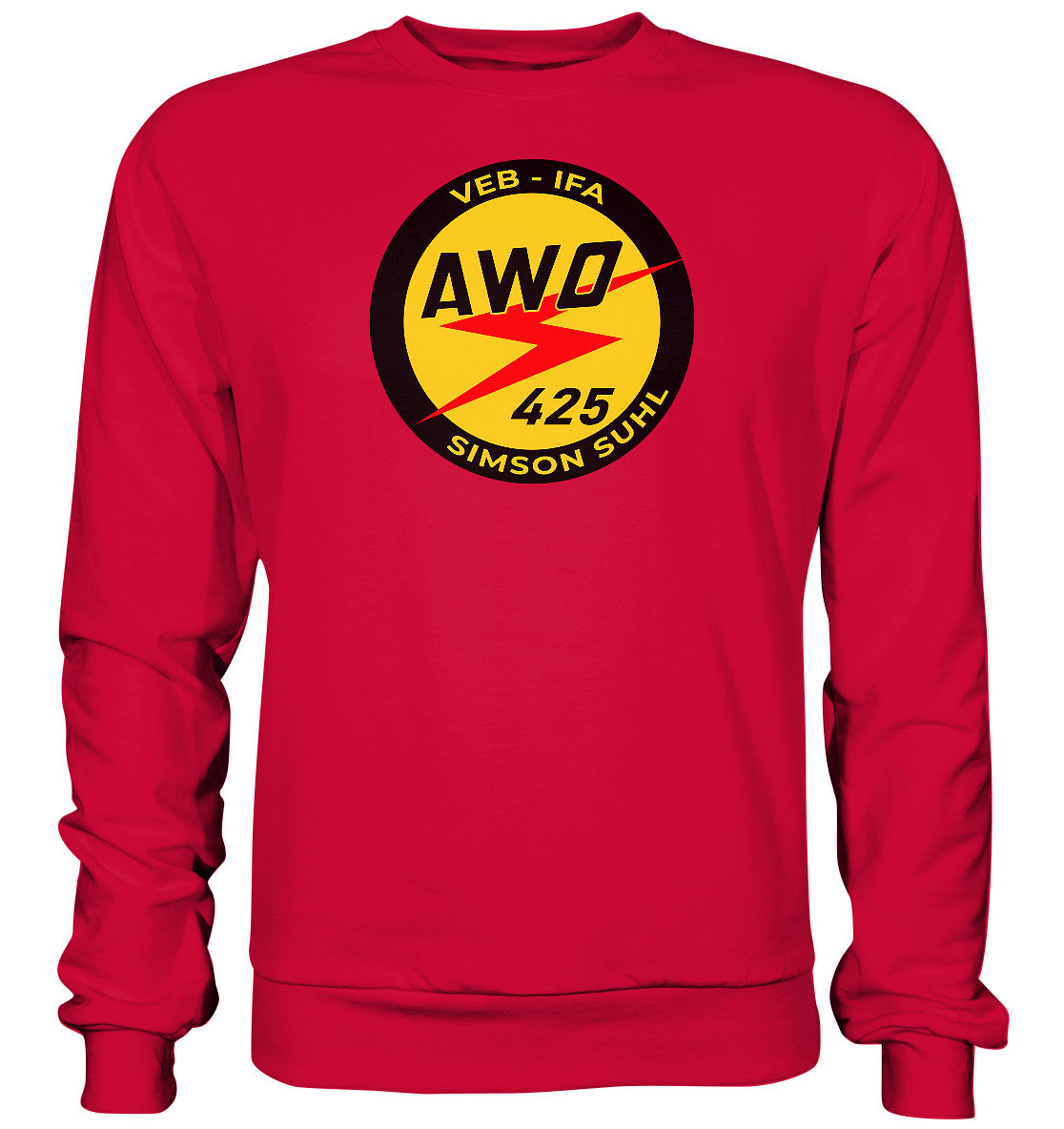 DDR Ostalgie Pullover Unisex • VEB IFA - AWO SIMSON SUHL
