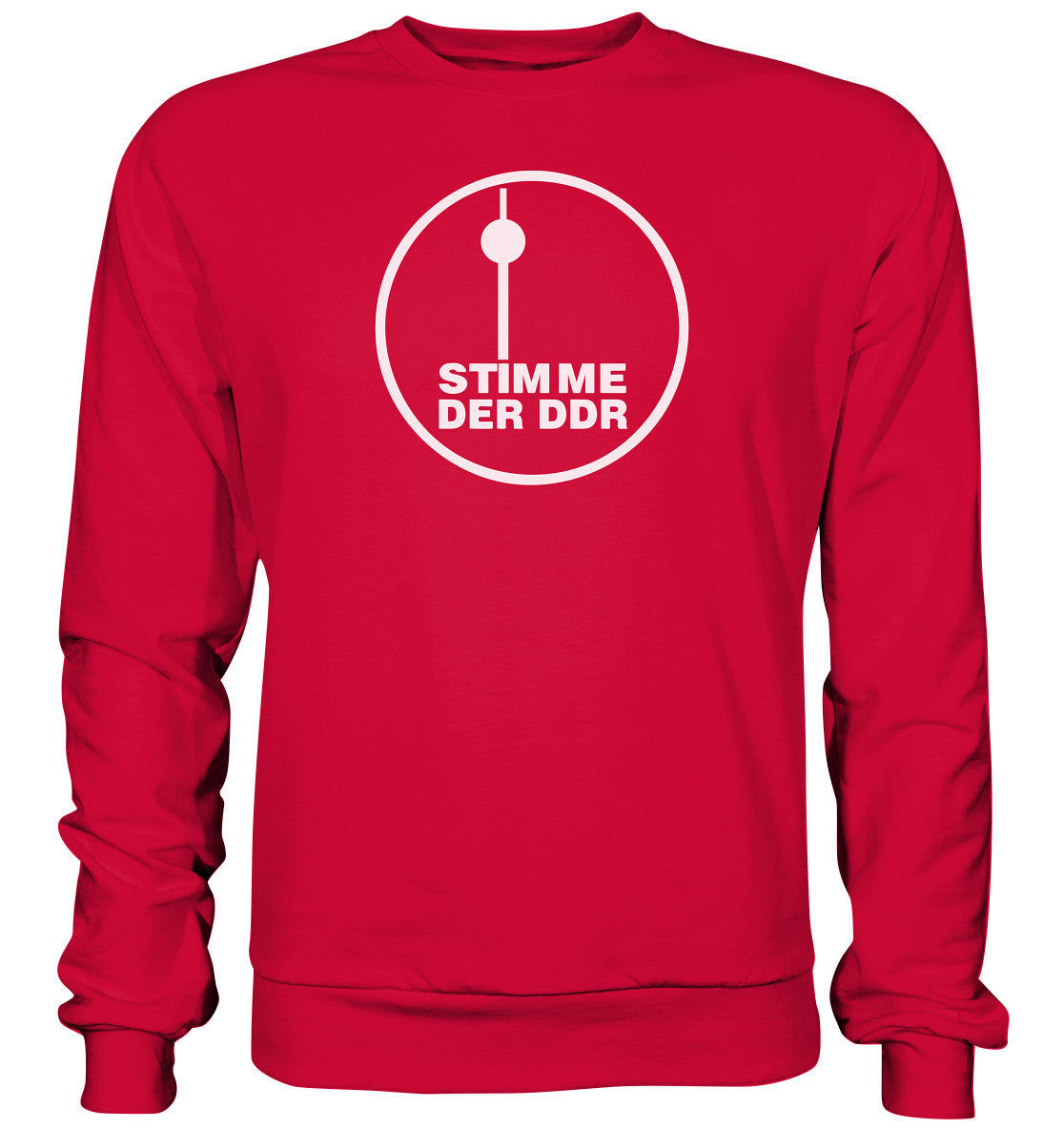 DDR Ostalgie Pullover Unisex • STIMME DER DDR - dunkel