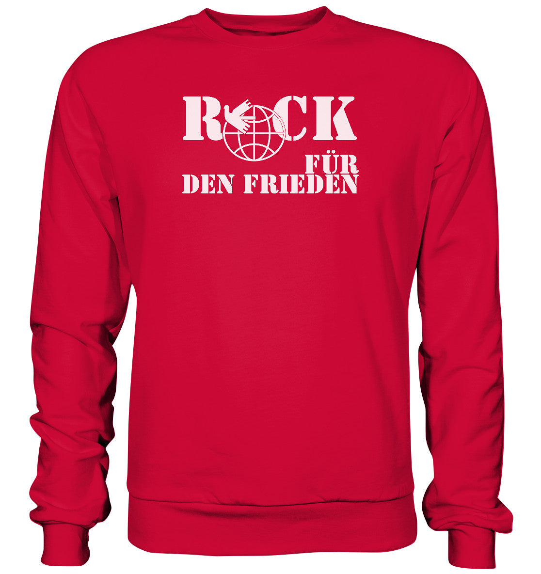 DDR Ostalgie Pullover Unisex •  ROCK FÜR DEN FRIEDEN - MUSIKFESTIVAL