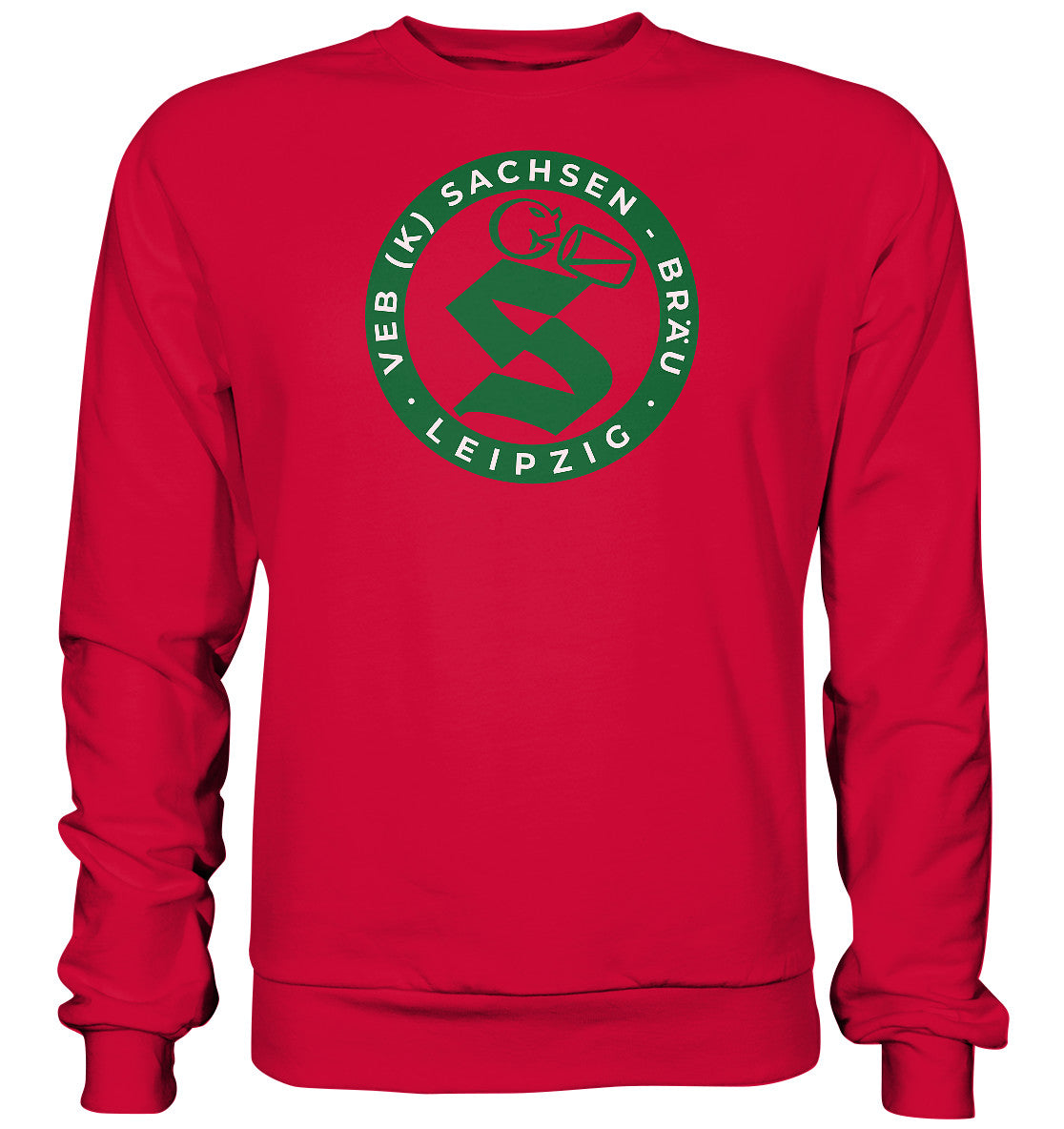 DDR Ostalgie Pullover Unisex • VEB SACHSENBRÄU LEIPZIG