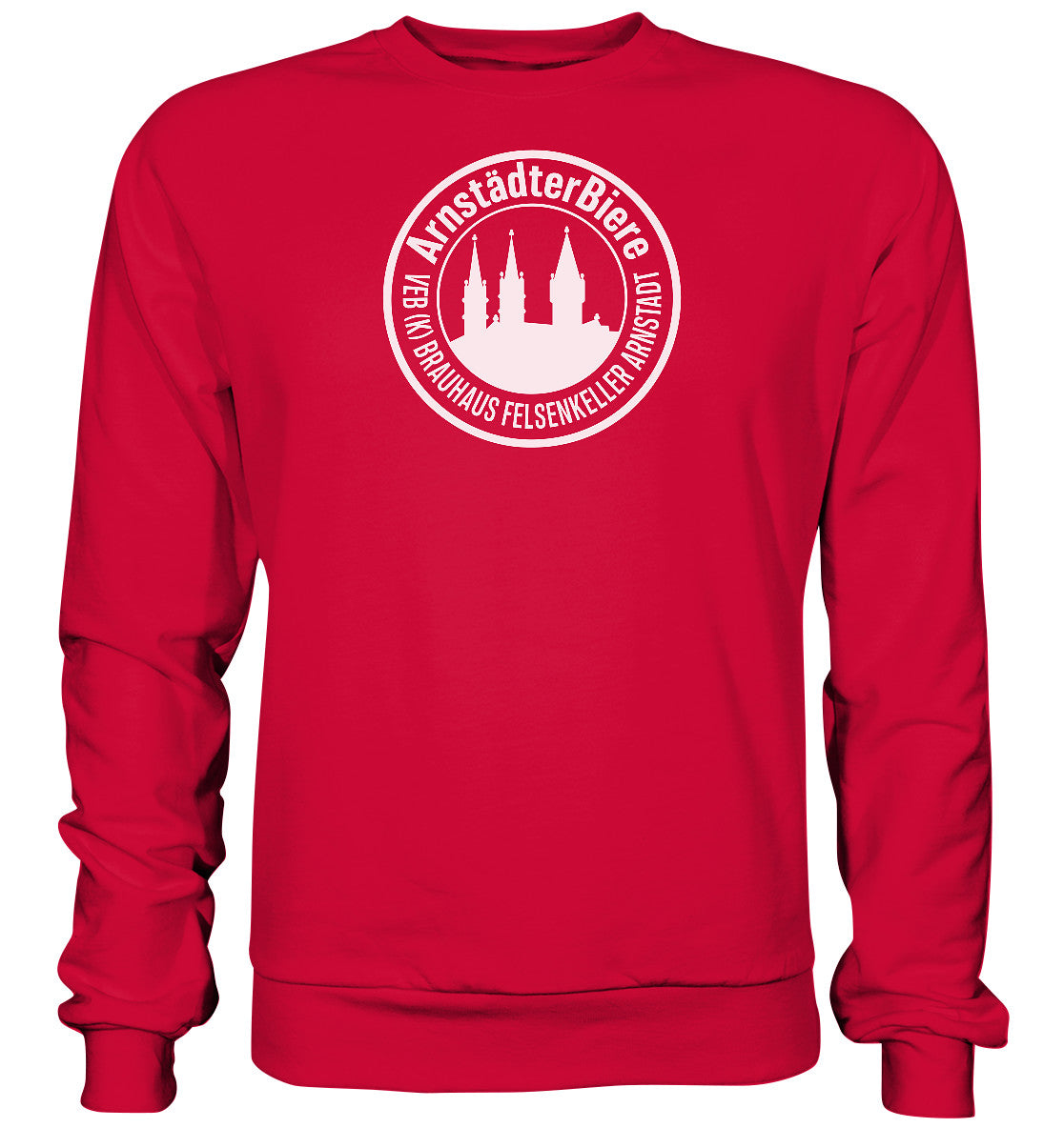 DDR Ostalgie Pullover Unisex • VEB BRAUHAUS FELSENKELLER ARNSTADT