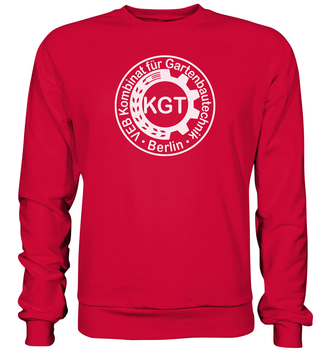 DDR Ostalgie Pullover Unisex • KGT - VEB KOMBINAT FÜR GARTENBAUTECHNIK BERLIN