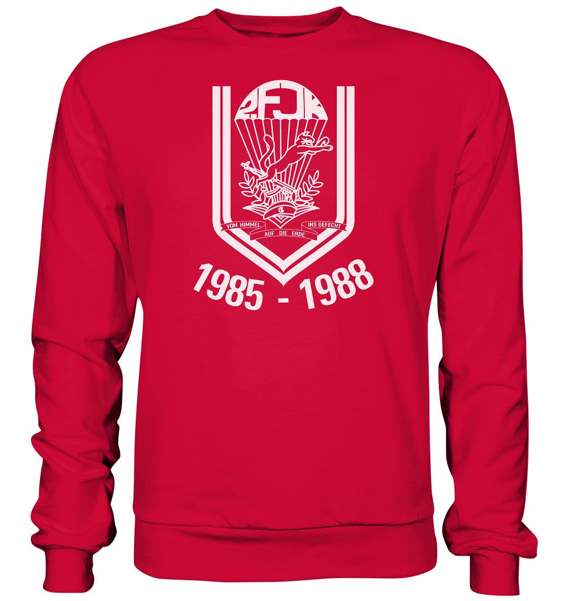 DDR Ostalgie Pullover Unisex • 2. FJK DDR NVA FALLSCHIRMJÄGER