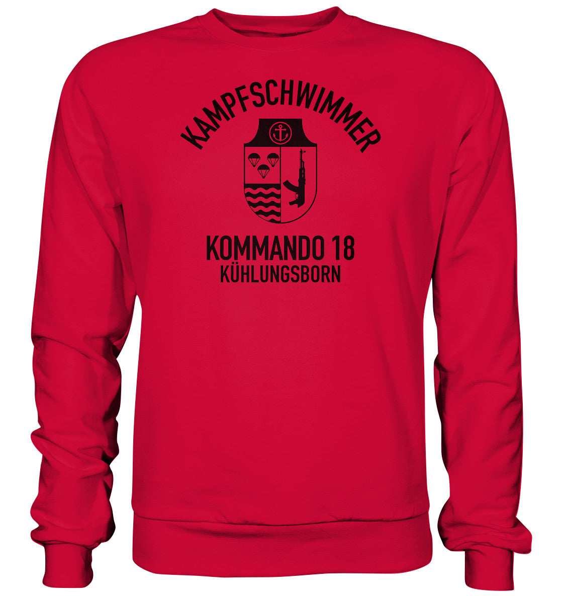 DDR Ostalgie Pullover Unisex • DDR KAMPFSCHWIMMER KÜHLUNGSBORN - hell