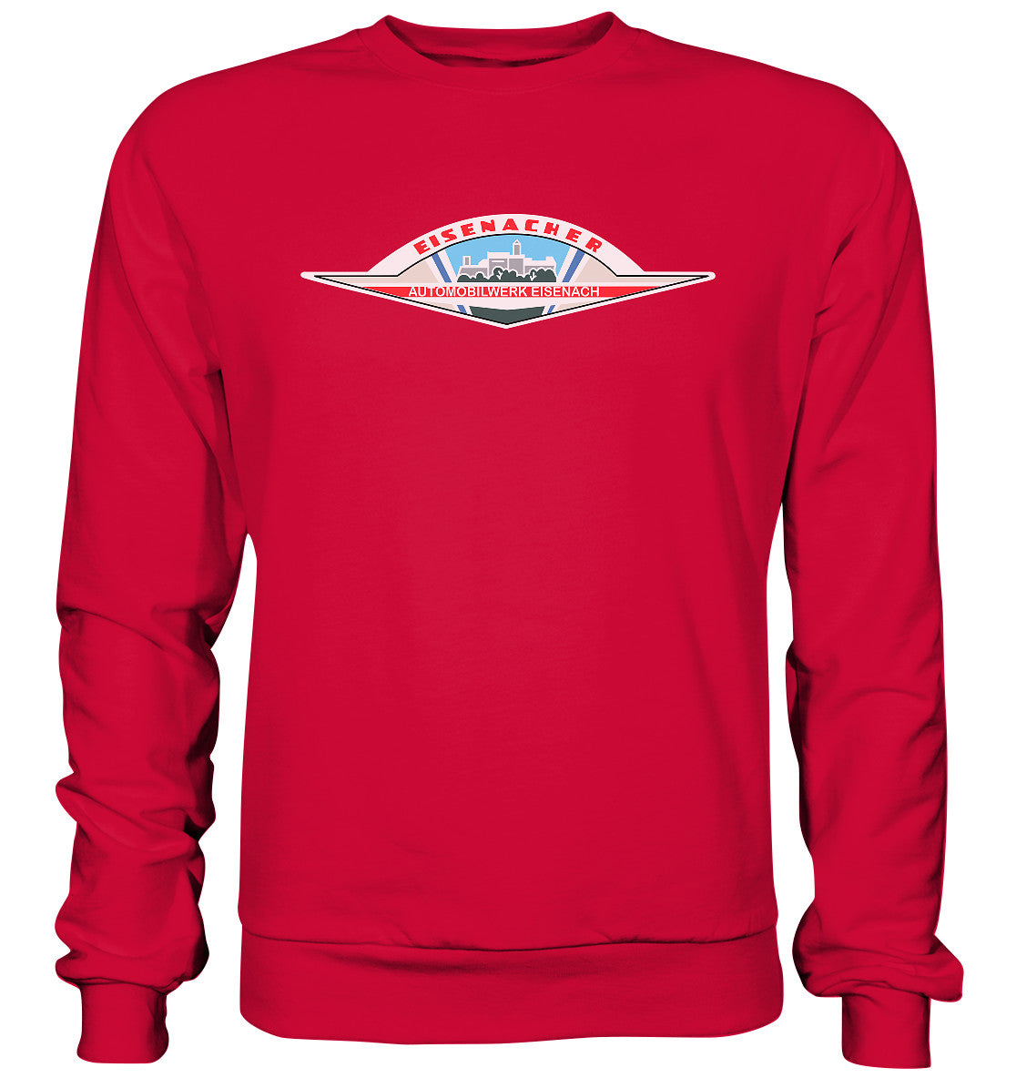 DDR Ostalgie Pullover Unisex • AUTOMOBILWERK EISENACH