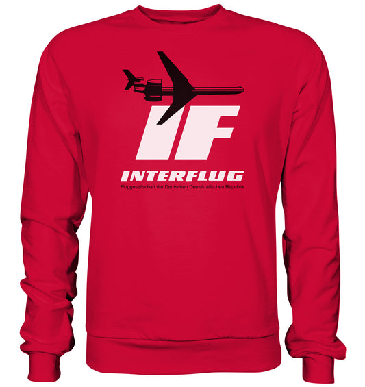 DDR Ostalgie Pullover Unisex • IF - INTERFLUG DDR - ORIGINAL WERBUNG