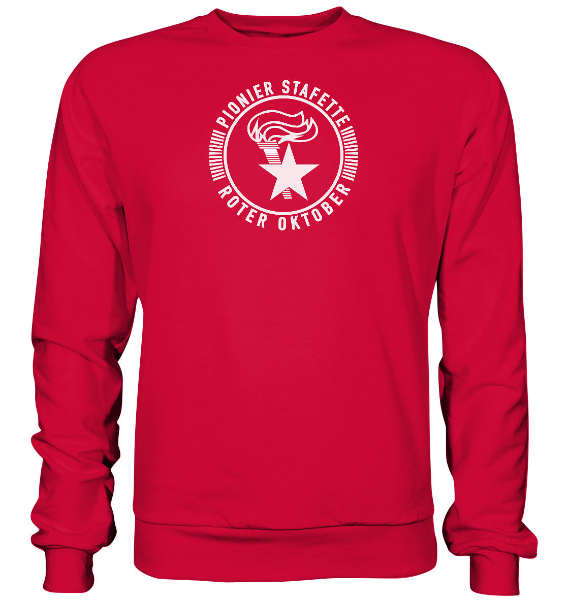 DDR Ostalgie Pullover Unisex • PIONIER-STAFETTE ROTER OKTOBER
