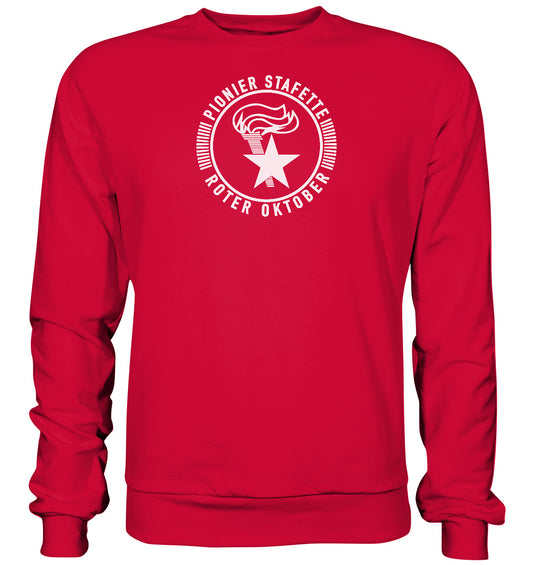 DDR Ostalgie Pullover Unisex • PIONIER-STAFETTE ROTER OKTOBER