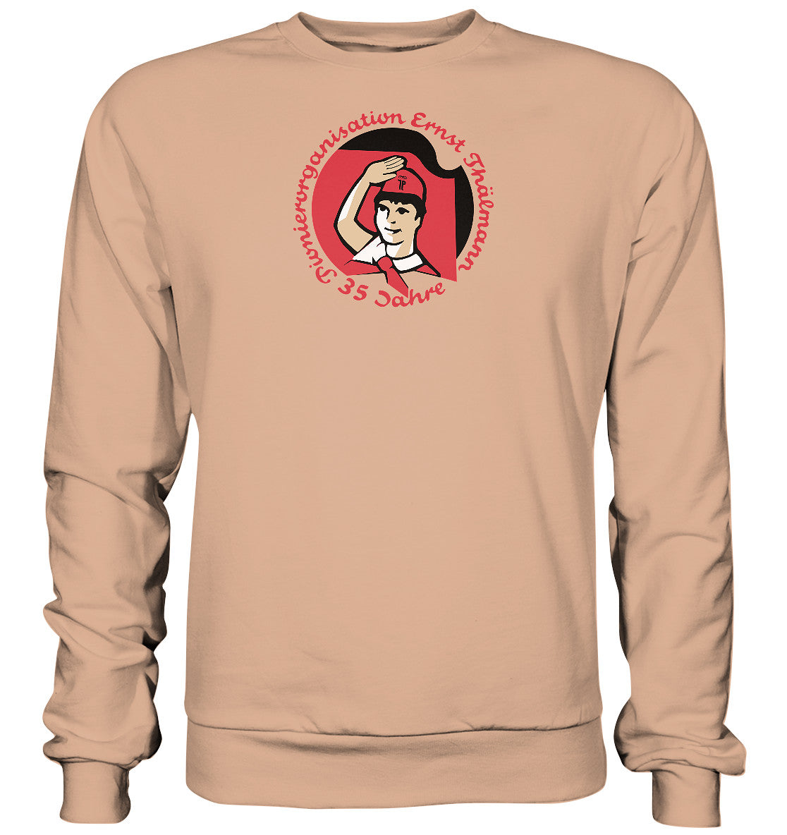 DDR Ostalgie Pullover Unisex • 35 JAHRE PIONIERORGANISATION ERNST THÄLMANN