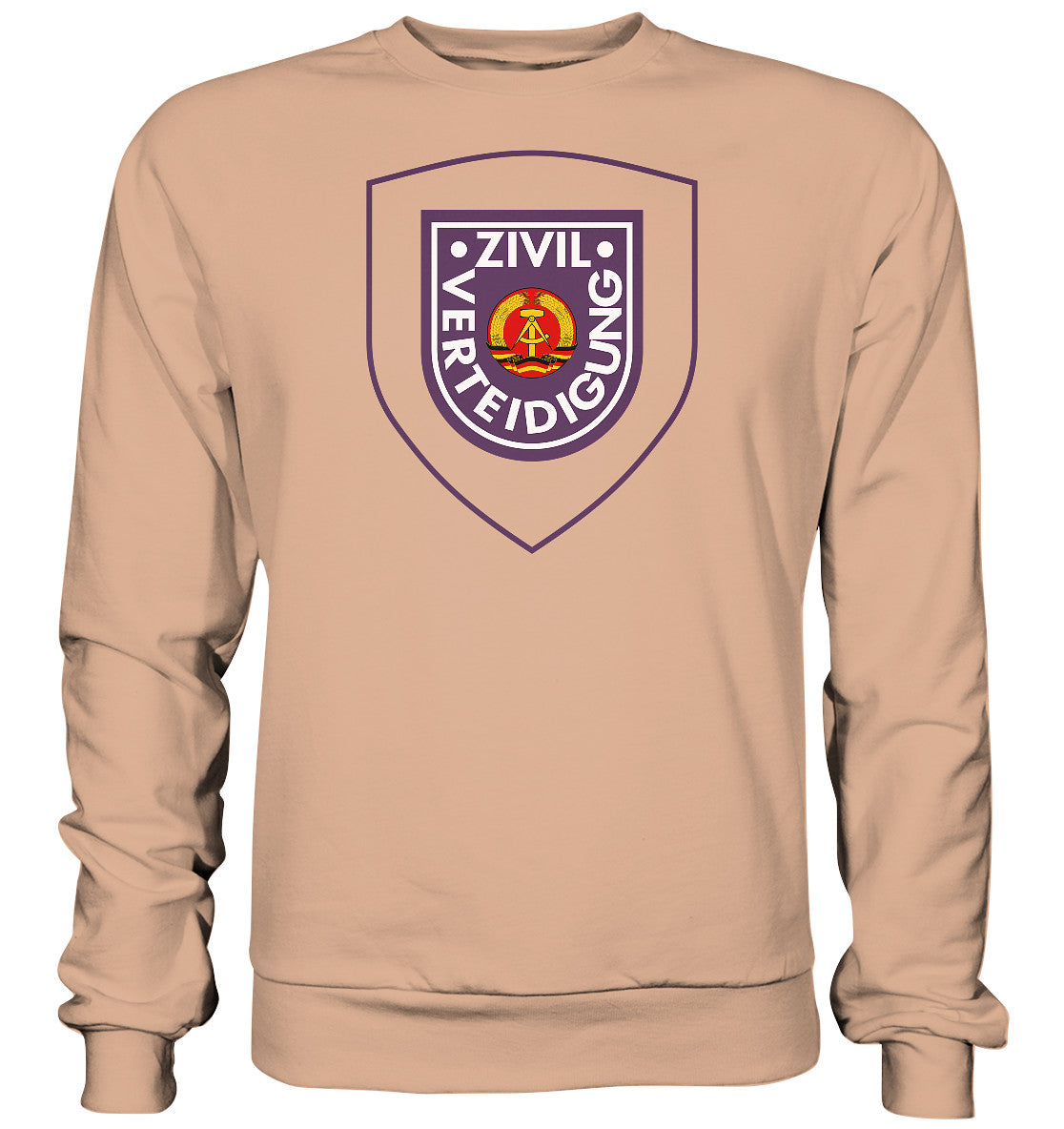 DDR Ostalgie Pullover Unisex • DDR ZIVILVERTEIDIGUNG