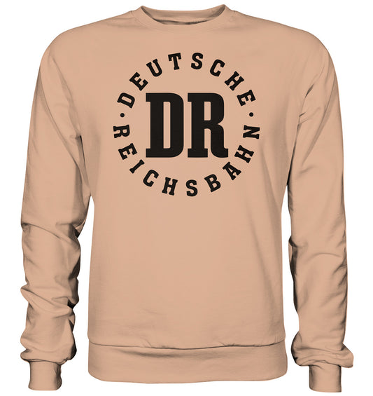 DDR Ostalgie Pullover Unisex • DR DEUTSCHE REICHSBAHN - hell
