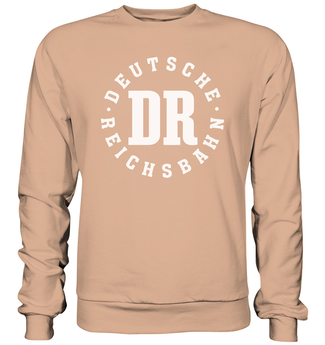 DDR Ostalgie Pullover Unisex •  DR - DEUTSCHE REICHSBAHN - dunkel