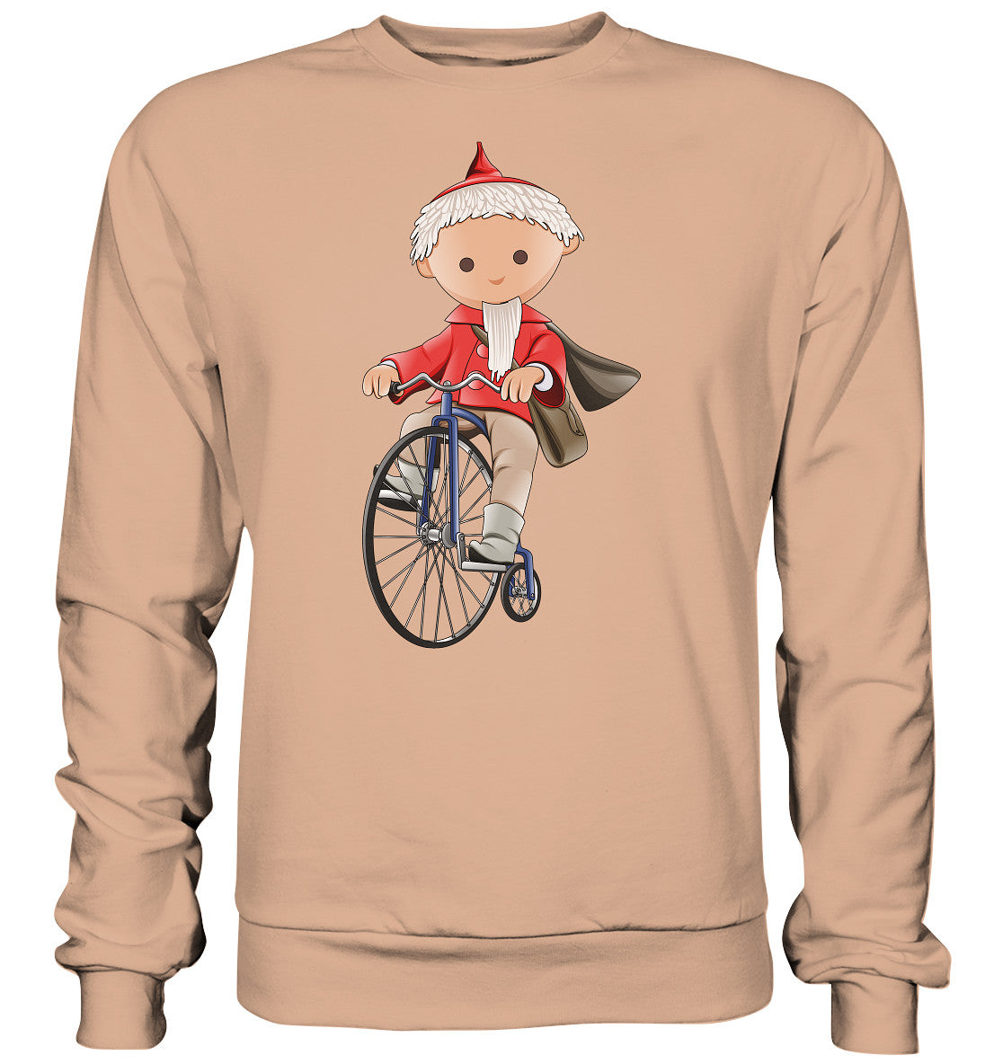 PULLOVER UNISEX • UNSER SANDMÄNNCHEN - AUF DEM HOCHRAD - ROT (PU-97, 1969)