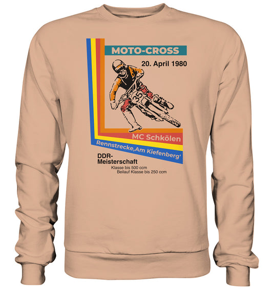 DDR Ostalgie Pullover Unisex • DDR MOTOCROSS MEISTERSCHAFT 1980