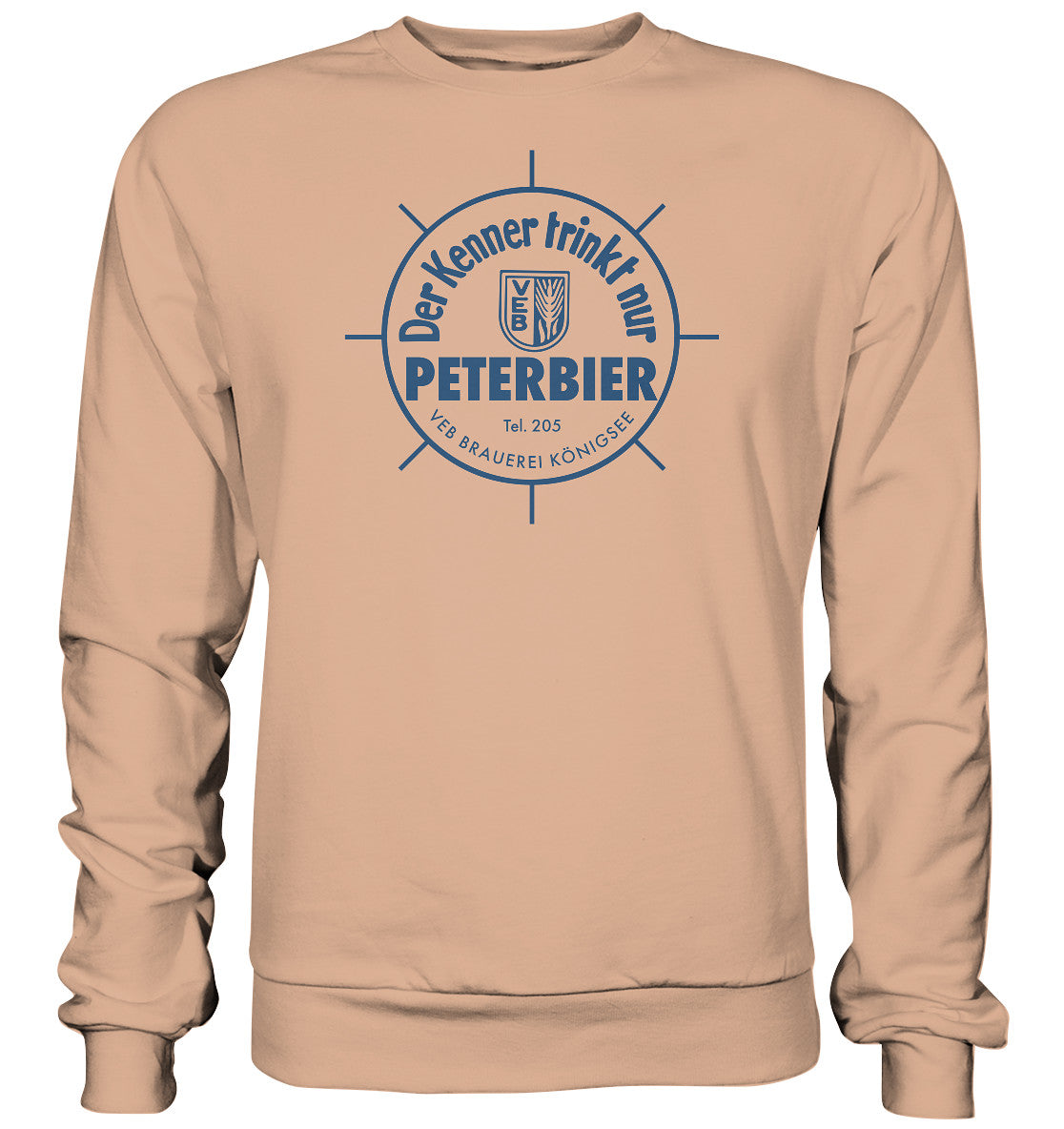 DDR Ostalgie Pullover Unisex • PETERBIER - VEB BRAUEREI KÖNIGSEE