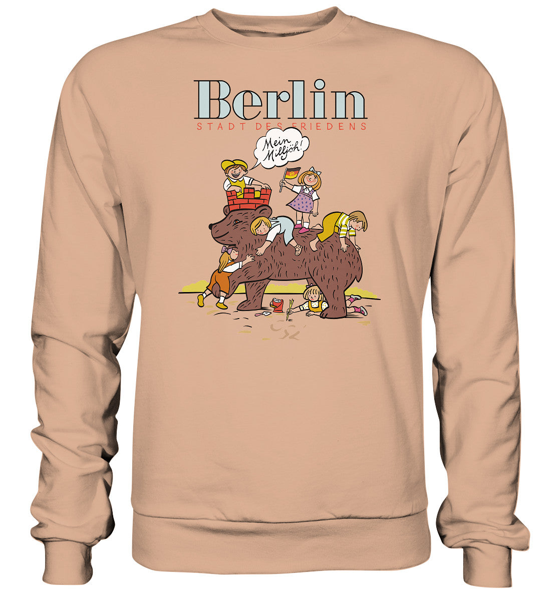 DDR Ostalgie Pullover Unisex • BERLIN - STADT DES FRIEDENS