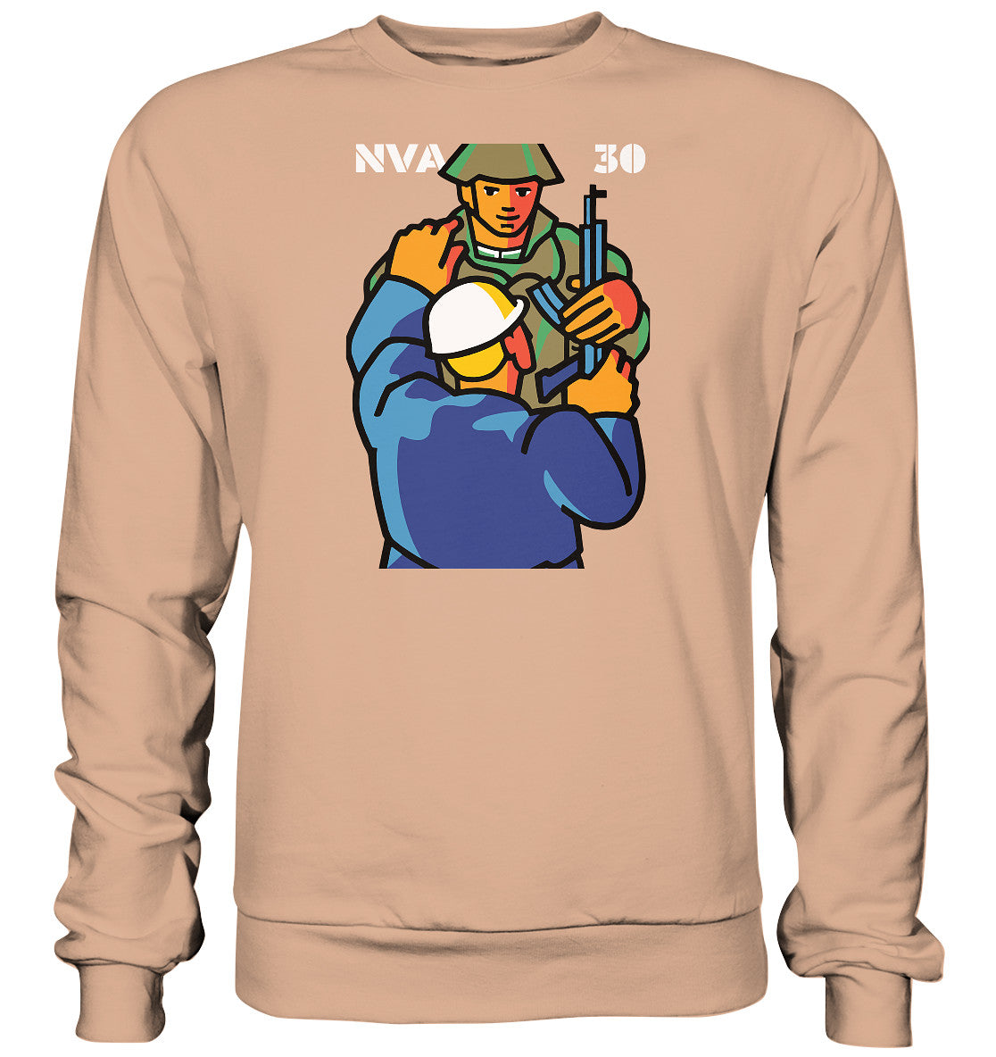 DDR Ostalgie Pullover Unisex • 30 JAHRE NVA