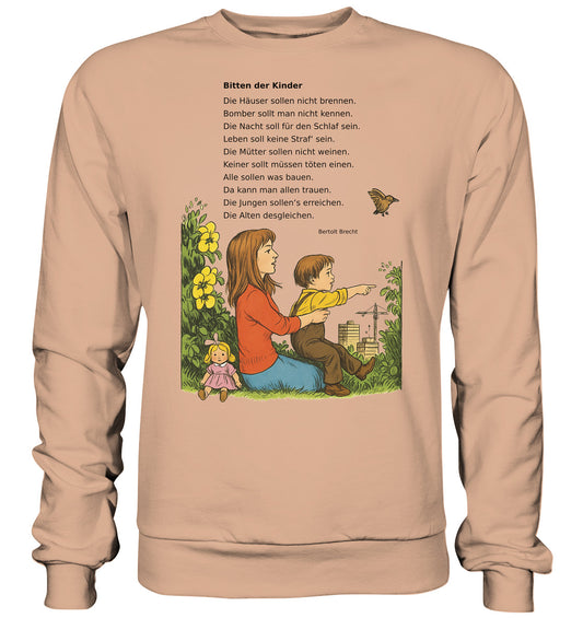 DDR Ostalgie Pullover Unisex • BITTEN DER KINDER - UNSERE FIBEL