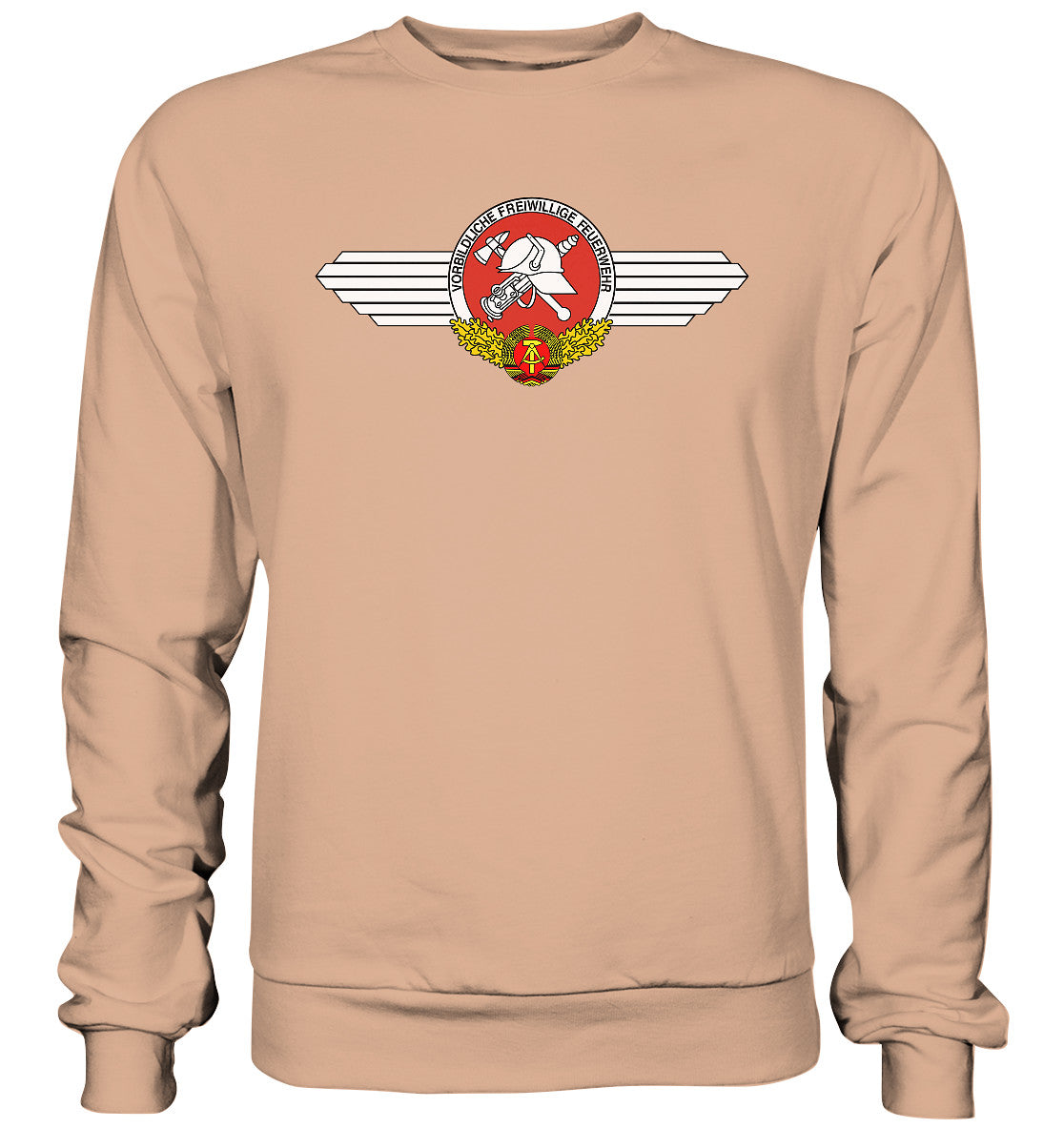DDR Ostalgie Pullover Unisex • VORBILDLICHE FREIWILLIGE FEUERWEHR DER DDR