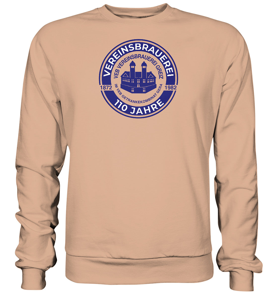 DDR Ostalgie Pullover Unisex • VEB VEREINSBRAUEREI GREIZ - GETRÄNKEKOMBINAT GERA