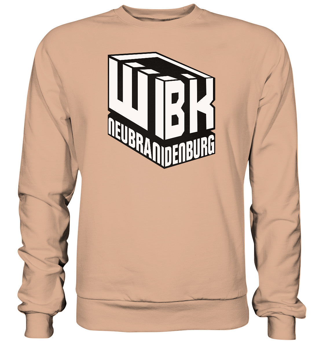 DDR Ostalgie Pullover Unisex • WOHNUNGSBAUGESELLSCHAFT NEUBRANDENBURG