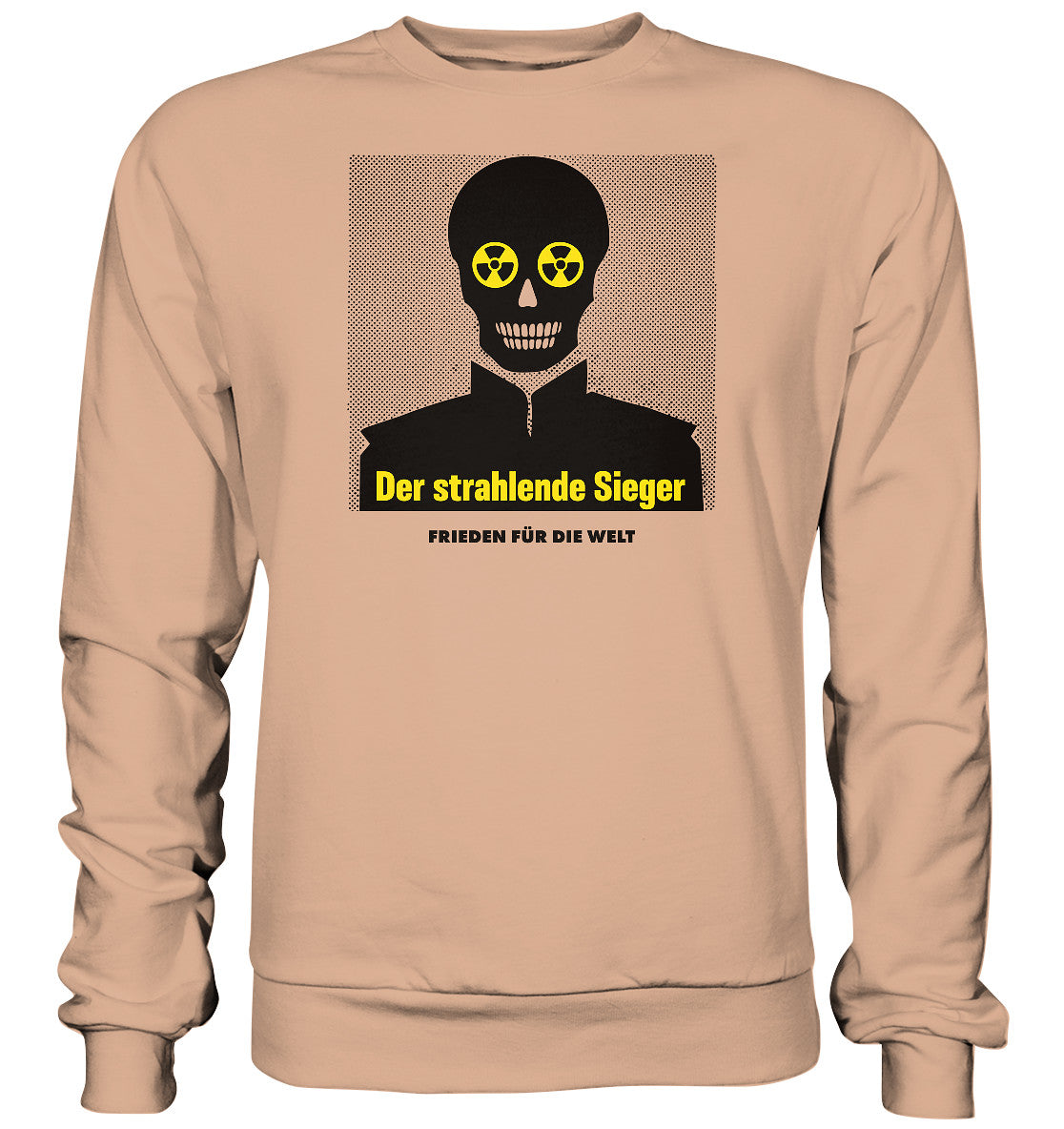 DDR Ostalgie Pullover Unisex • DER STRAHLENDE SIEGER - FRIEDEN FÜR DIE WELT!
