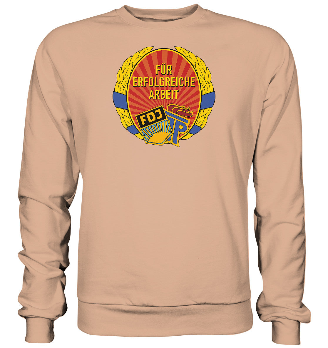 DDR Ostalgie Pullover Unisex • ABZEICHEN - FÜR ERFOLGREICHE ARBEIT