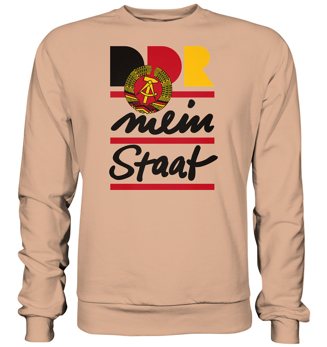 DDR Ostalgie Pullover Unisex • DDR - MEIN STAAT