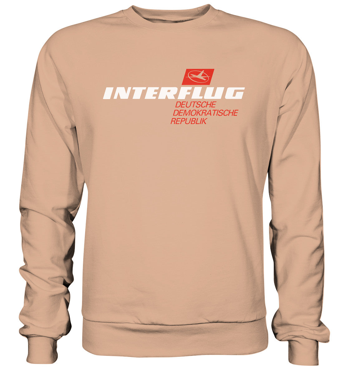 DDR Ostalgie Pullover Unisex • INTERFLUG - dunkel