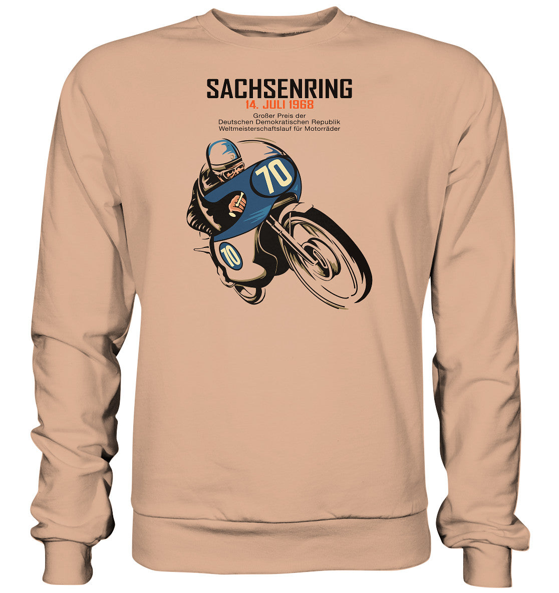 PULLOVER UNISEX • SACHSENRING 1968 - GROSSER PREIS DER DDR